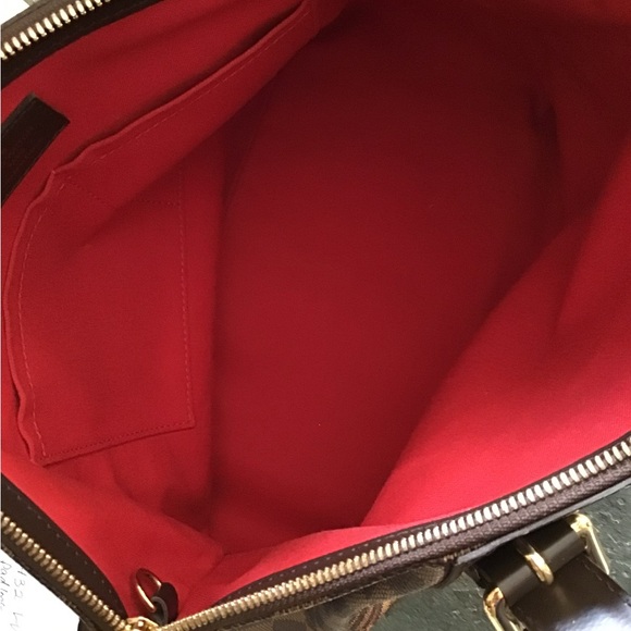 Louis Vuitton Verona Damier Ebene Satchel - Picture 8 of 9